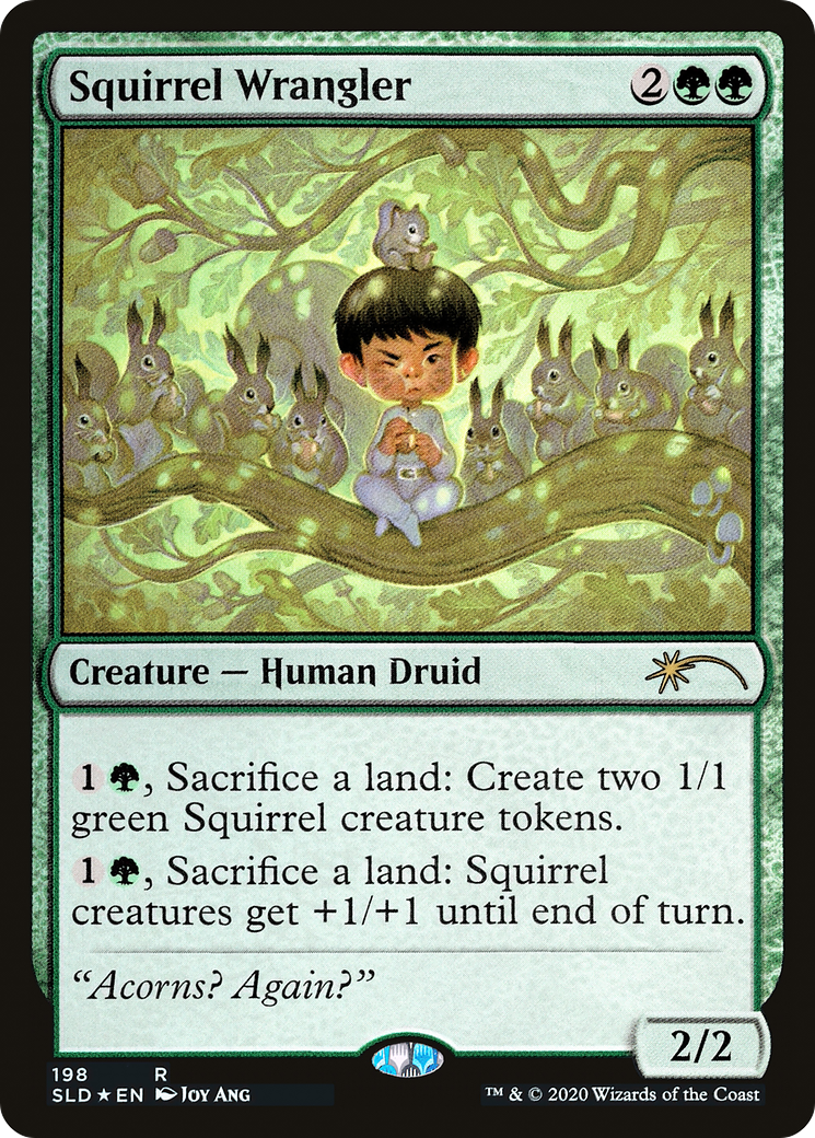 Image of Squirrel Wrangler (SLD-198) - Secret Lair Drop Foil