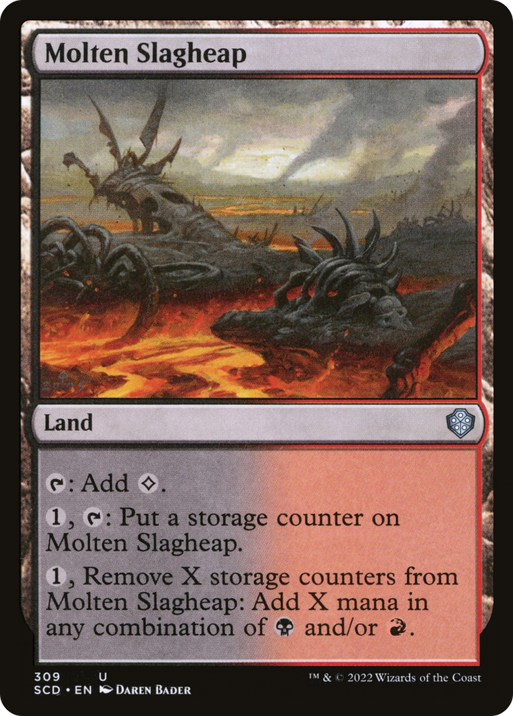 Image of Molten Slagheap (SCD-309) - Starter Commander Decks