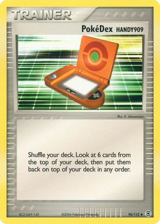 Image of PokeDex (HANDY909) 096  - Reverse Holofoil FireRed & LeafGreen - Uncommon