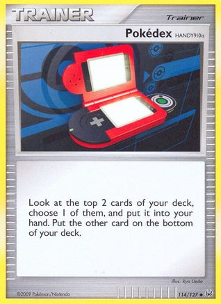 Image of Pokedex HANDY910is 114/127  - Reverse Holofoil Platinum - Uncommon