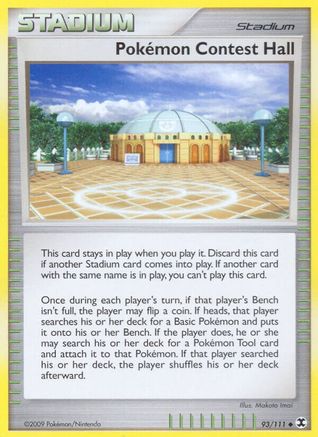 Image of Pokemon Contest Hall 093  - Reverse Holofoil Rising Rivals - Uncommon