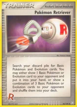 Image of Pokemon Retriever 084/109  Team Rocket Returns - Uncommon