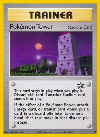 Image of Pokemon Tower 042/53  WoTC Promo - Promo