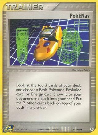 Image of Pokenav 088/109  - Reverse Holofoil Ruby and Sapphire - Uncommon