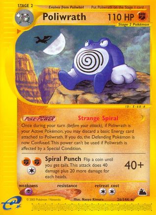 Image of Poliwrath (26) 026  Skyridge - Rare