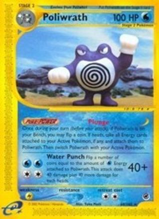 Image of Poliwrath (60) 060  - Reverse Holofoil Expedition - Rare