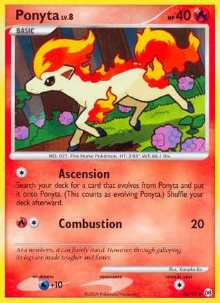 Image of Ponyta (46) 046  - Reverse Holofoil Arceus - Uncommon