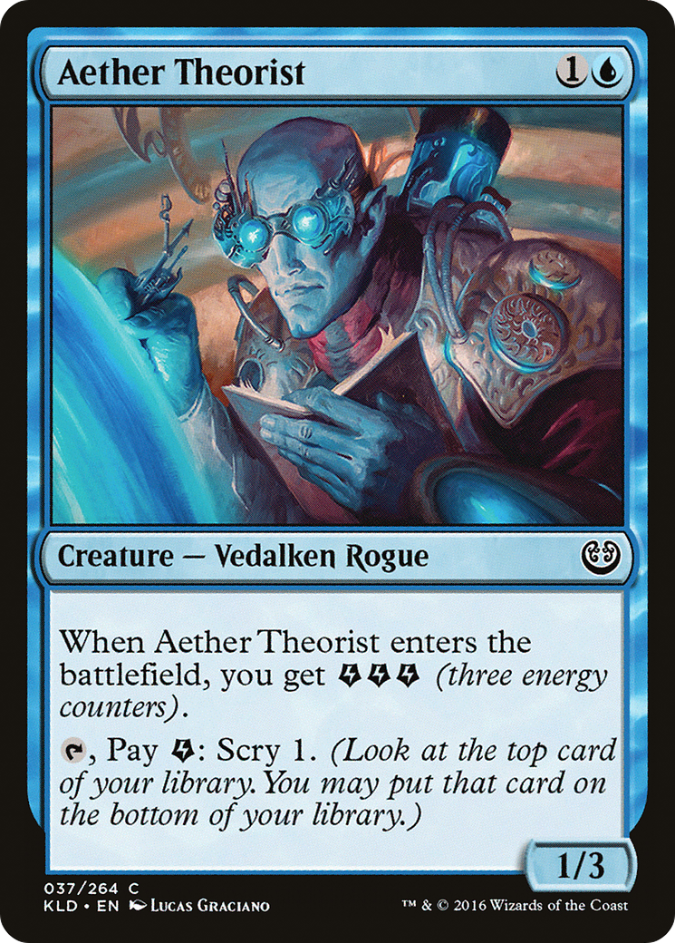 Image of Aether Theorist (KLD-037) - Kaladesh