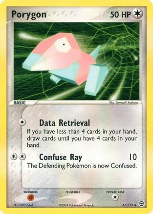 Image of Porygon 047  FireRed & LeafGreen - Uncommon