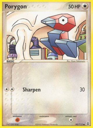 Image of Porygon 080/113  Delta Species - Common