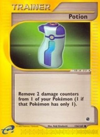 Image of Potion 156/165  - Reverse Holofoil Expedition - Common