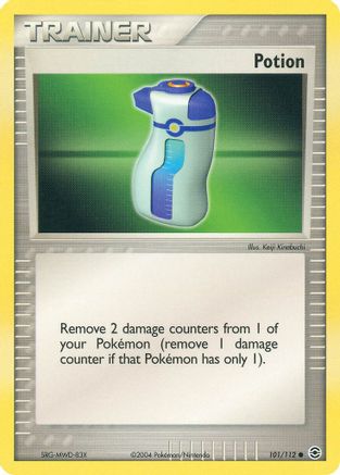 Image of Potion 101  - Reverse Holofoil FireRed & LeafGreen - Common