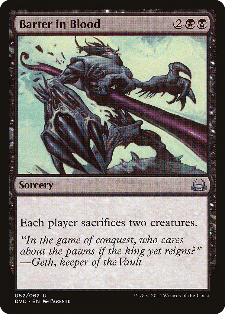 Image of Barter in Blood (DD3-052) - Duel Decks Anthology: Divine vs. Demonic