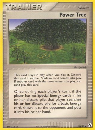 Image of Power Tree 076  - Reverse Holofoil Legend Maker - Uncommon