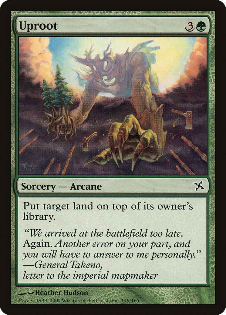Image of Uproot (BOK-149) - Betrayers of Kamigawa