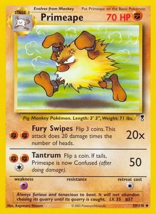 Image of Primeape 059  Legendary Collection - Uncommon