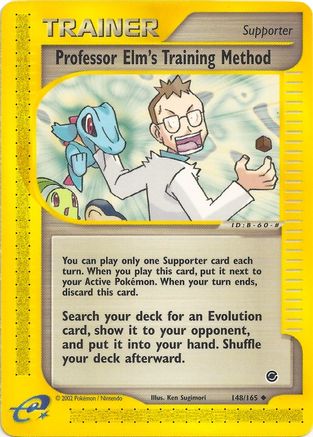 Image of Professor Elm's Training Method 148/165  Expedition - Uncommon