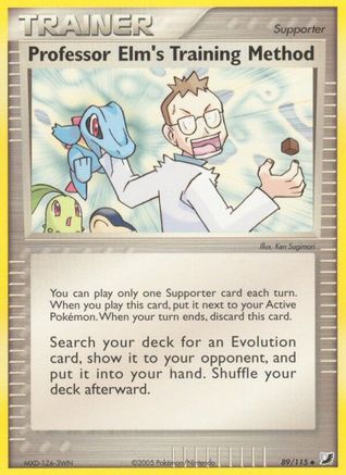 Image of Professor Elm's Training Method 089/115  Unseen Forces - Uncommon