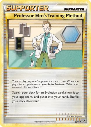 Image of Professor Elm's Training Method 082  Call of Legends - Uncommon