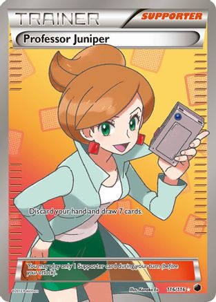 Image of Professor Juniper (116 Full Art) 116  - Holofoil Plasma Freeze - Ultra Rare