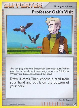 Image of Professor Oak's Visit 090/99  - Reverse Holofoil Arceus - Uncommon