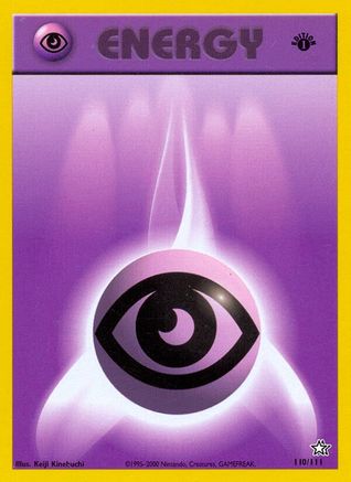 Image of Psychic Energy 110/111  - 1st Edition Neo Genesis - Common