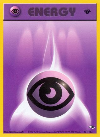 Image of Psychic Energy 131/132  - 1st Edition Gym Heroes - Common