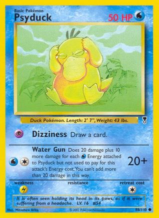 Image of Psyduck 088/110  - Reverse Holofoil Legendary Collection - Common