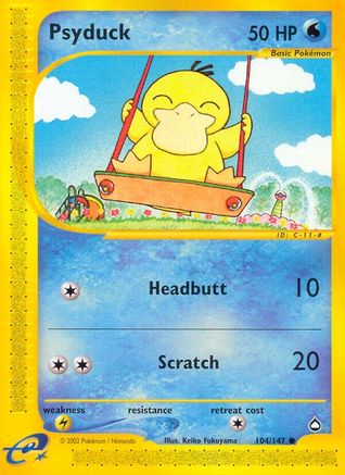 Image of Psyduck 104  Aquapolis - Common