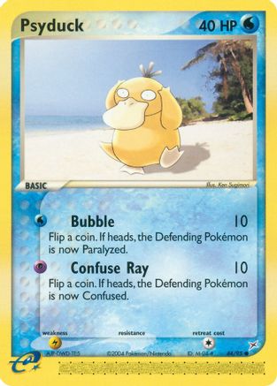 Image of Psyduck 044/95  - Reverse Holofoil Team Magma vs Team Aqua - Common