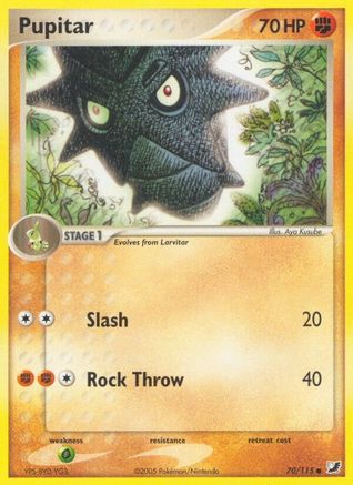 Image of Pupitar 070  - Reverse Holofoil Unseen Forces - Common