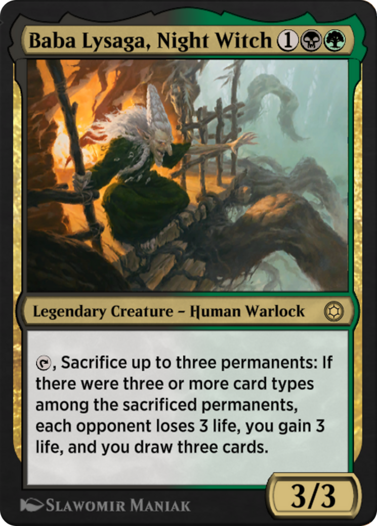 Image of Baba Lysaga, Night Witch (HBG-232) - Alchemy Horizons: Baldur's Gate