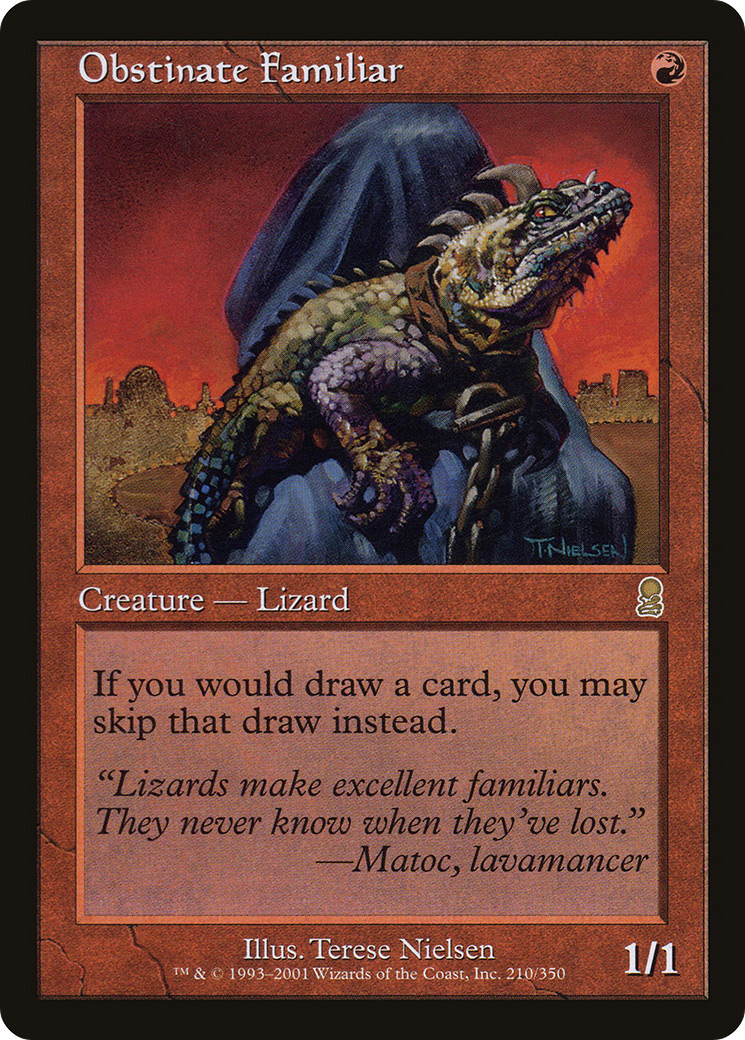 Image of Obstinate Familiar (ODY-210) - Odyssey