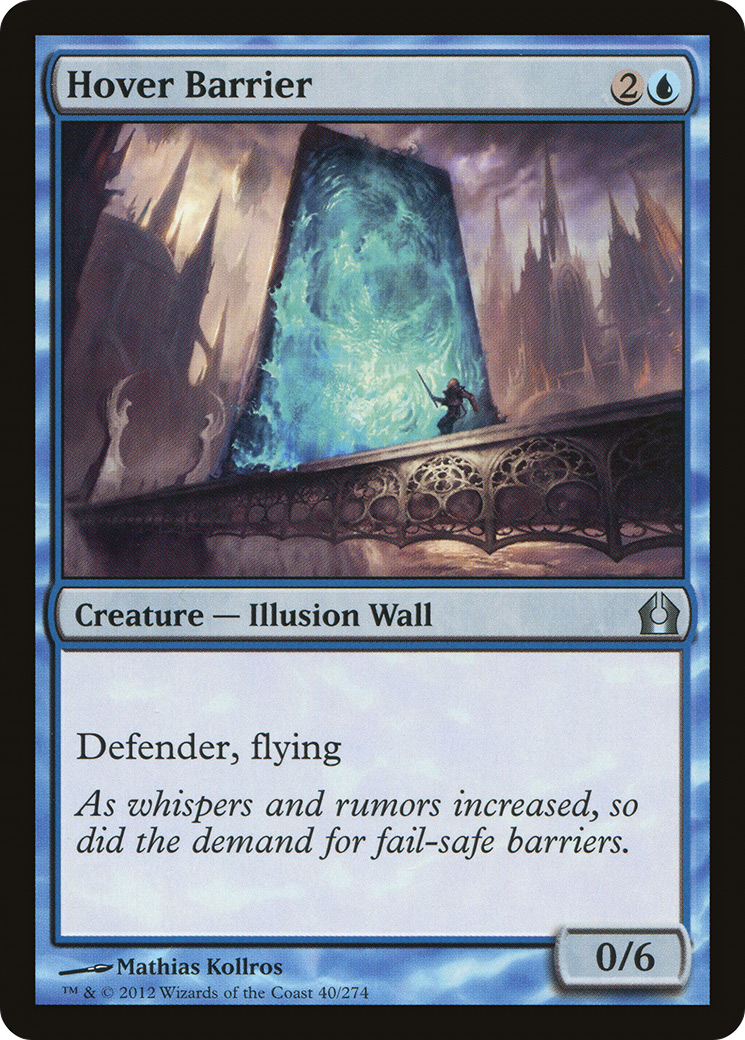 Image of Hover Barrier (RTR-040) - Return to Ravnica Foil