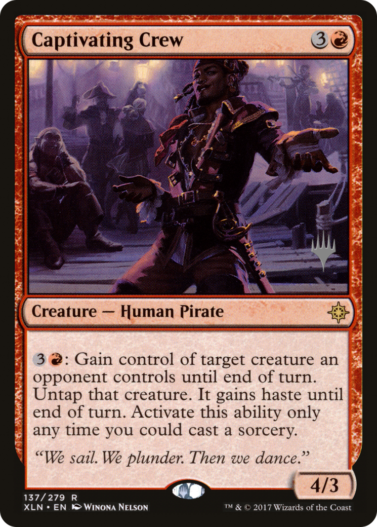 Image of Captivating Crew (PPM20-137P) - Ixalan Promos Foil