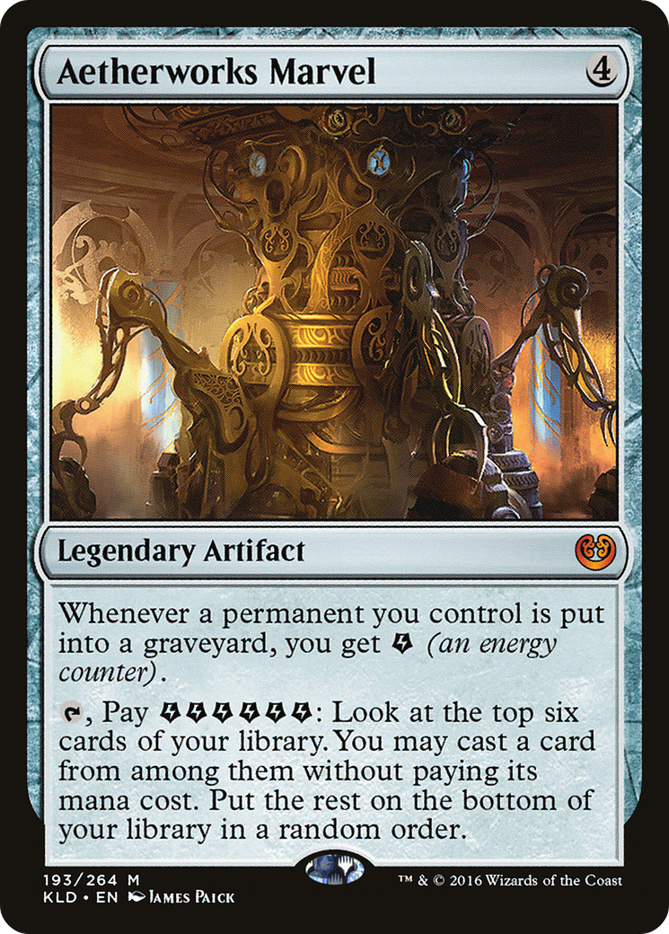 Image of Aetherworks Marvel (KLD-193) - Kaladesh Foil