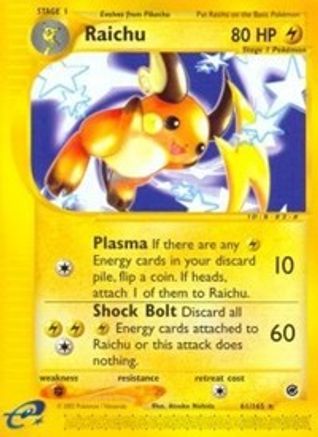 Image of Raichu (61) 061/165  Expedition - Rare