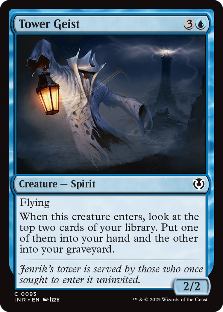 Image of Tower Geist (INR-093) - Innistrad Remastered Foil