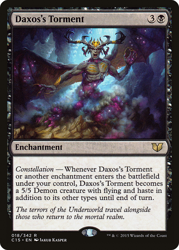 Image of Daxos's Torment (C15-018) - Commander 2015