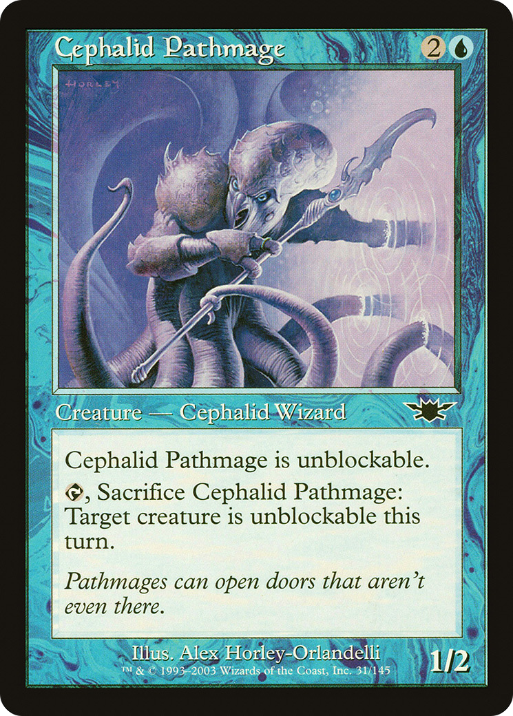 Image of Cephalid Pathmage (LGN-031) - Legions