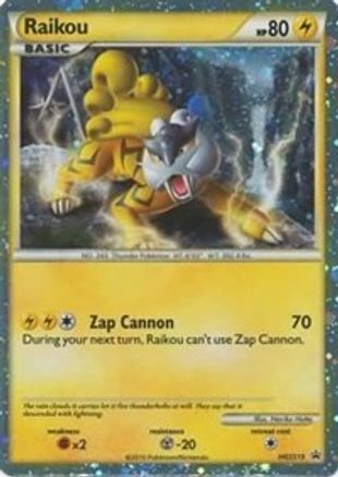 Image of Raikou HGSS19  - Holofoil HGSS Promos - Promo