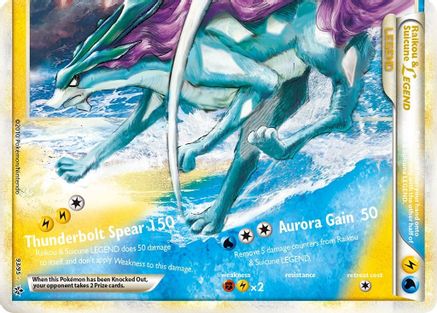 Image of Raikou & Suicune Legend (Bottom) 093  - Holofoil Unleashed - Ultra Rare