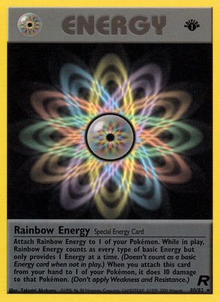 Image of Rainbow Energy (80) 080/82  - 1st Edition Team Rocket - Rare