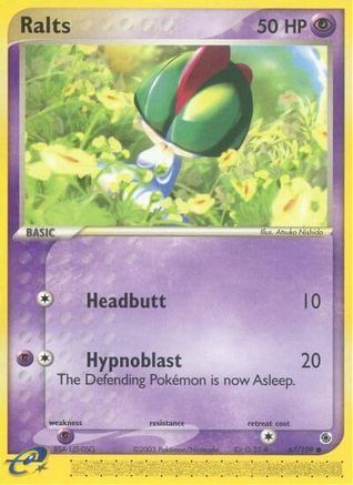 Image of Ralts 067/109  Ruby and Sapphire - Common