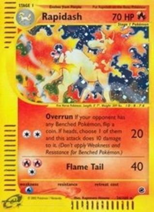Image of Rapidash (26) 026  - Reverse Holofoil Expedition - Holo Rare