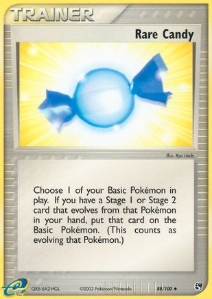 Image of Rare Candy 088/100  - Reverse Holofoil Sandstorm - Uncommon