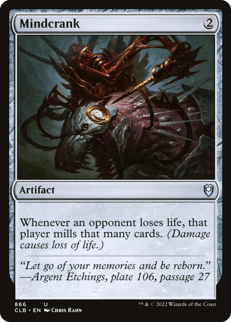 Image of Mindcrank (CLB-866) - Commander Legends: Battle for Baldur's Gate