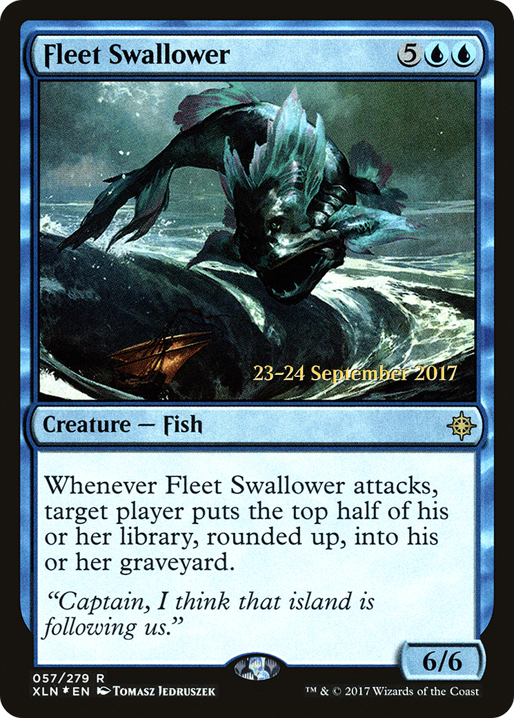 Image of Fleet Swallower (PRE-57S) - Ixalan Promos Foil
