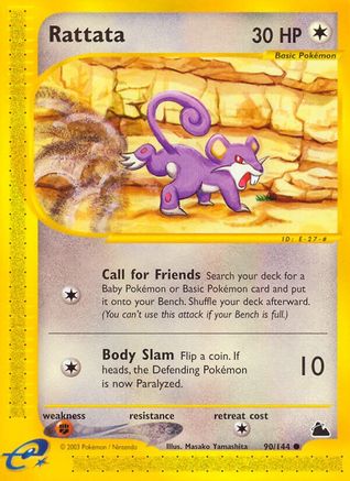 Image of Rattata 090  Skyridge - Common