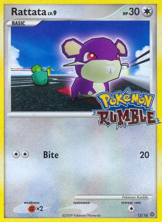 Image of Rattata 015  Rumble - Promo